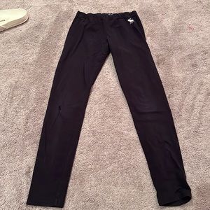Abercrombie Kids black leggings